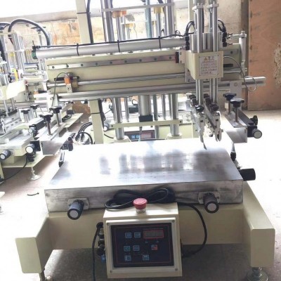 温州市反光贴丝印机厂家不锈钢标牌网印机塑料外壳丝网印刷机直销