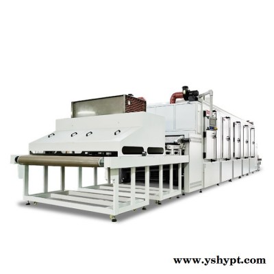 正凯机电ZKLCO-21-5-3用于亚克力复合板表面印刷油墨烘烤三层隧道炉