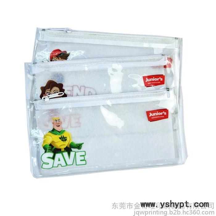 生产厂家OEM定做 PVC软胶片文件袋 手提袋 文件夹 拉链袋