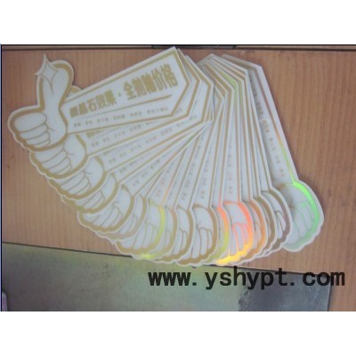 厂家供应 PVC台卡  PVC烫金标签 品质保证