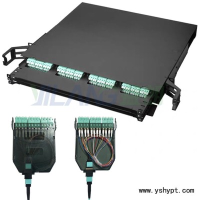 MPO/MTP光纤配线架/19英寸机柜式高密度光纤配线架
