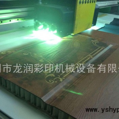 木板UV平板喷墨打印机5D木塑板UV彩色印刷机 电脑数字智能配色