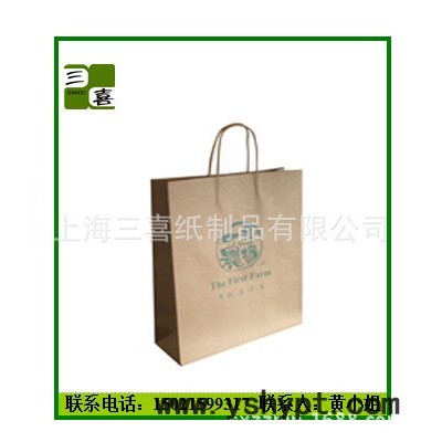黄牛皮纸袋定做、上海纸袋厂家、上海纸袋定做、购物纸袋定做、环保牛皮纸袋