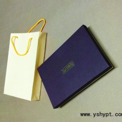 麻布纹丝巾套装礼品盒设计  礼品纸袋定制批发