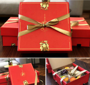 水果包装盒春节年货节日送礼包装盒特产零食干货坚果包装礼盒现货